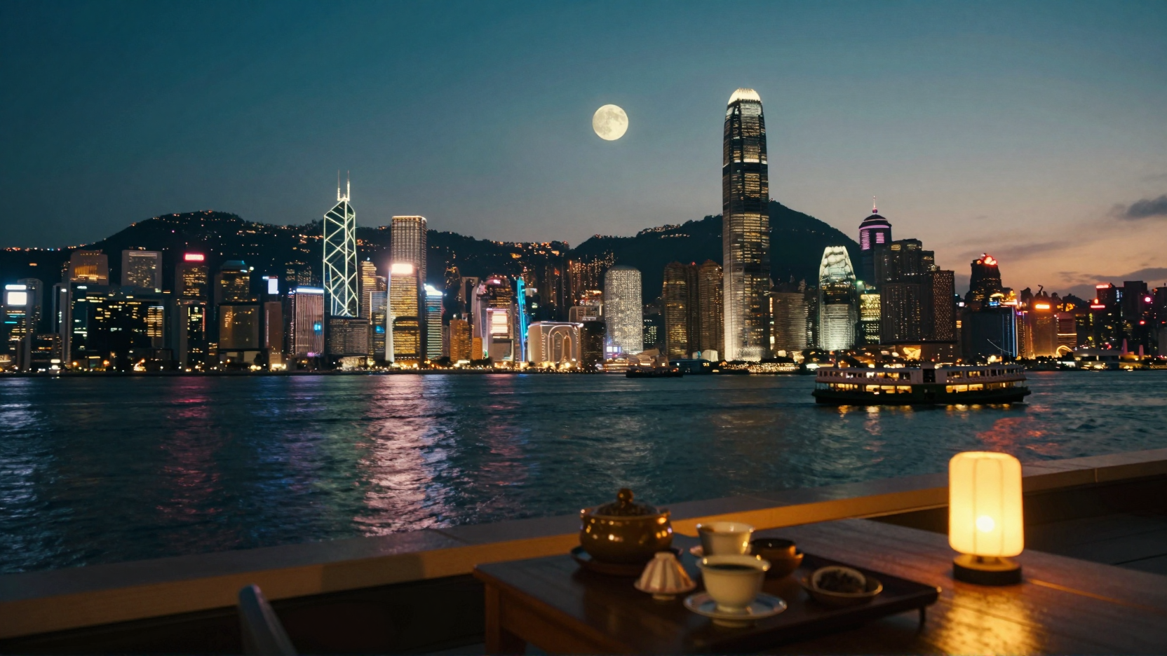 Victoria Harbour Rooftop - Main View